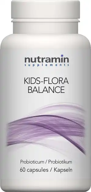De Online Drogist Nutramin kids-flora balance capsules 60cp aanbieding
