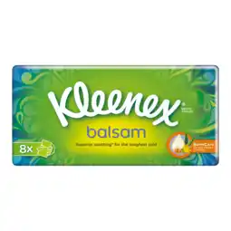 De Online Drogist Kleenex zakdoeken balsam 8st aanbieding