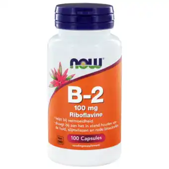 De Online Drogist Now b-2 100mg capsules 100st aanbieding