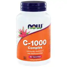 De Online Drogist Now c-1000 complex tabletten 90st aanbieding