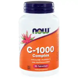 De Online Drogist Now c-1000 complex tabletten 90st aanbieding
