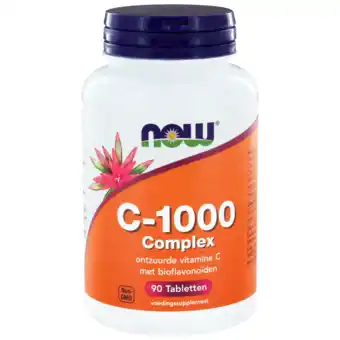 De Online Drogist Now c-1000 complex tabletten 90st aanbieding