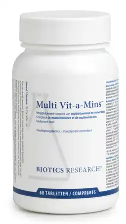 De Online Drogist Biotics multi vit-a-mins tabletten 60tb aanbieding
