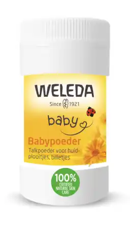 De Online Drogist Weleda baby babypoeder 20gr aanbieding