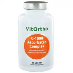 De Online Drogist Vitortho c-1000 ascorbaten complex tabletten 90tb aanbieding