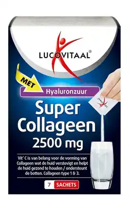 De Online Drogist Lucovitaal super collageen 2500 mg sachets 7st aanbieding