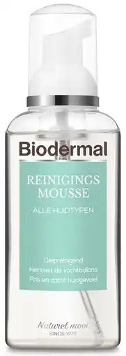 De Online Drogist Biodermal reinigingsmousse 150ml aanbieding