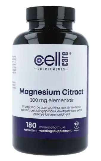 De Online Drogist Cellcare magnesium tabletten 180tb aanbieding