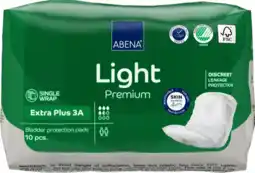 De Online Drogist Abena light premium extra plus 3a inlegverband 10st aanbieding