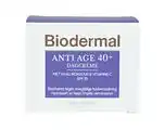 De Online Drogist Biodermal anti age 40+ dagcrème met hyaluronzuur en vitamine c - met spf15 50ml aanbieding