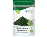 De Online Drogist Biotona chlorella + spirulina powder raw 200gr aanbieding