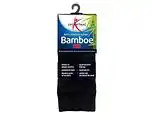 De Online Drogist Lucovitaal bamboe lange sokken zwart 43-46 1pr aanbieding