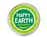 De Online Drogist Happy earth 100% natuurlijke deo balm bergamot 45gr aanbieding