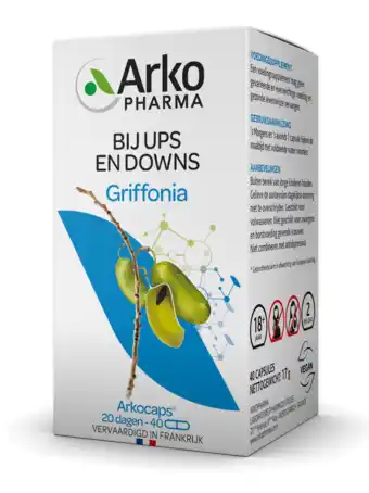 De Online Drogist Arkocaps griffonia capsules 40cp aanbieding