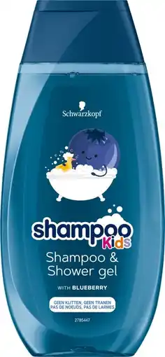 De Online Drogist Schwarzkopf shampoo & showergel kids 250ml aanbieding