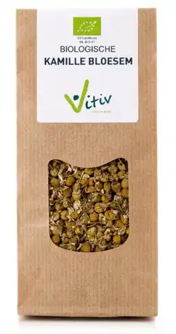 De Online Drogist Vitiv biologische kamille bloesem 50gr aanbieding