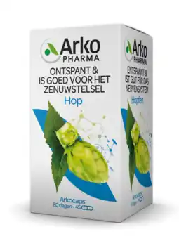 De Online Drogist Arkocaps hop capsules 45cp aanbieding