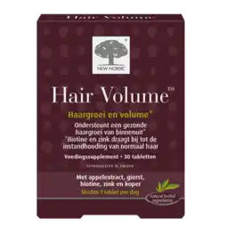 De Online Drogist New nordic hair volume tabletten 30tb aanbieding