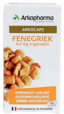 De Online Drogist Arkocaps fenegriek capsules 40cp aanbieding