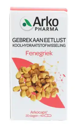 De Online Drogist Arkocaps fenegriek capsules 40cp aanbieding