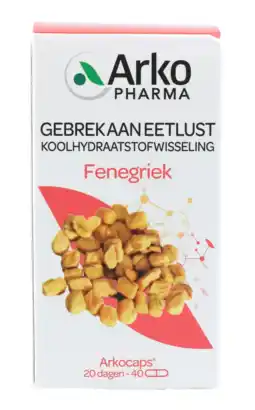 De Online Drogist Arkocaps fenegriek capsules 40cp aanbieding