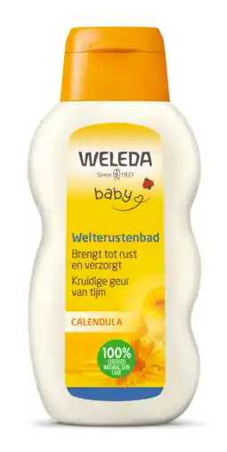 De Online Drogist Weleda baby calendula welterustenbad 200ml aanbieding