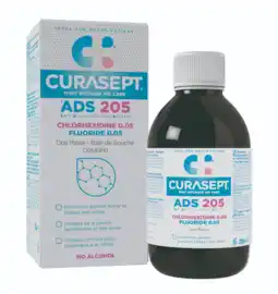 De Online Drogist Curasept ads 205 mondspoeling 0.05% chx + 0.05% fl 200ml aanbieding