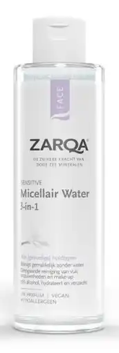 De Online Drogist Zarqa sensitive 3-in-1 micellair water 200ml aanbieding