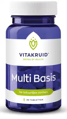 De Online Drogist Vitakruid multi basis tabletten 30tb aanbieding