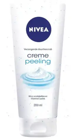 De Online Drogist Nivea crème peeling douchescrub 200ml aanbieding