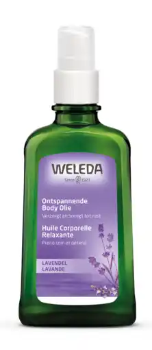 De Online Drogist Weleda lavendel ontspannende body olie 100ml aanbieding