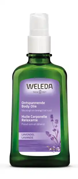 De Online Drogist Weleda lavendel ontspannende body olie 100ml aanbieding