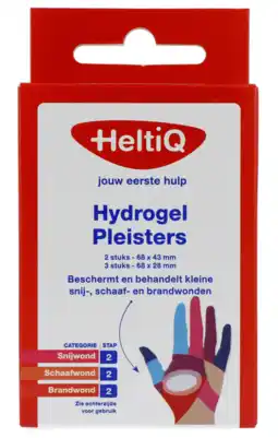De Online Drogist Heltiq brandwondenpleister 5st aanbieding