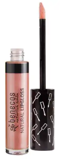 De Online Drogist Benecos lipgloss roos 5ml aanbieding