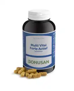 De Online Drogist Bonusan multi vital forte actief tabletten 180tb aanbieding