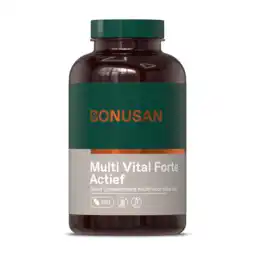 De Online Drogist Bonusan multi vital forte actief tabletten 180tb aanbieding