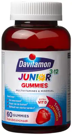 De Online Drogist Davitamon junior gummies 60tb aanbieding