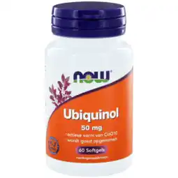 De Online Drogist Now ubiquinol 50mg capsules 60st aanbieding