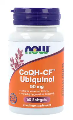 De Online Drogist Now ubiquinol 50mg capsules 60st aanbieding