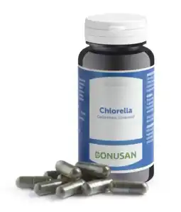 De Online Drogist Bonusan chlorella capsules 60cp aanbieding