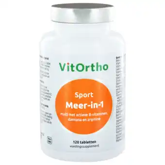 De Online Drogist Vitortho meer in 1 sport tabletten 120tb aanbieding