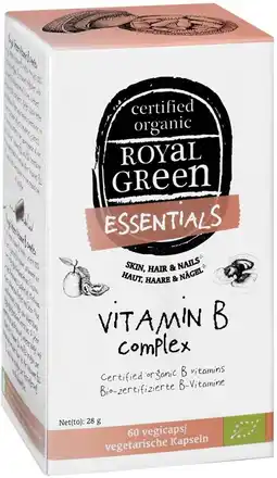 De Online Drogist Royal green vitamine b complex capsules 60cp aanbieding