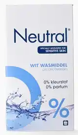 De Online Drogist Neutral waspoeder wit 1188gr aanbieding