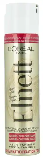 De Online Drogist L'oréal paris elnett satin volume fixatie haarlak 75ml aanbieding
