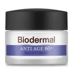 De Online Drogist Biodermal anti age nachtcrème 60+ 50ml aanbieding