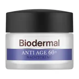 De Online Drogist Biodermal anti age nachtcrème 60+ 50ml aanbieding
