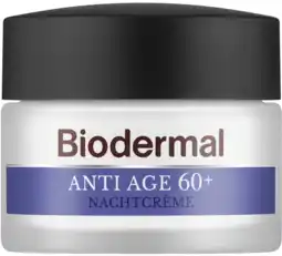 De Online Drogist Biodermal anti age nachtcrème 60+ 50ml aanbieding