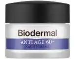De Online Drogist Biodermal anti age nachtcrème 60+ 50ml aanbieding