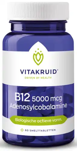 De Online Drogist Vitakruid b12 adenosylcobalamine 5000 mcg tabletten 60tb aanbieding