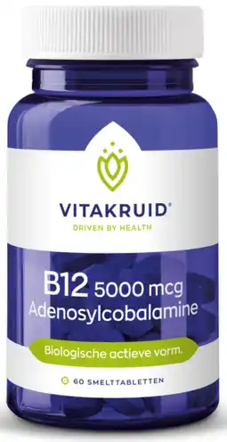 De Online Drogist Vitakruid b12 adenosylcobalamine 5000 mcg tabletten 60tb aanbieding